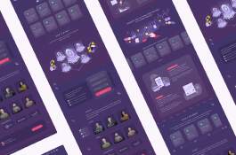 Landing Page for Qiam